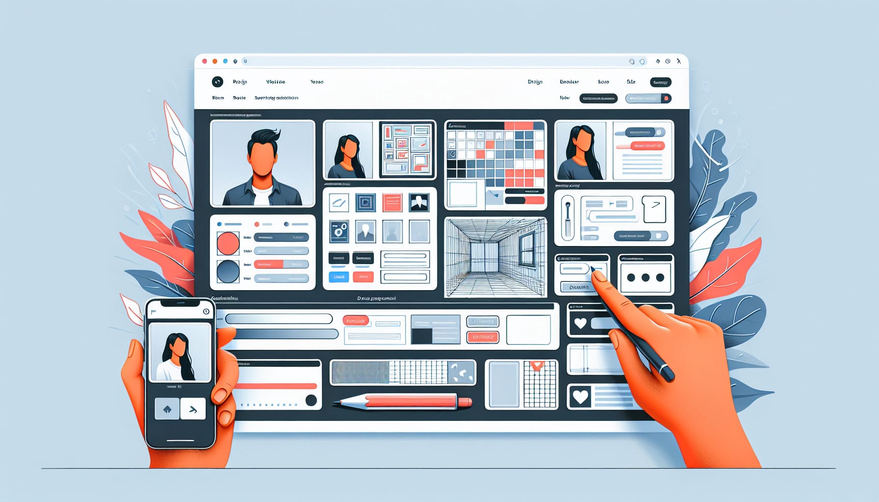 modern free website creation tool
